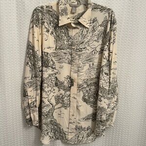 H&M Button Down Blouse